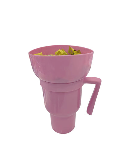 Creative Popcorn and Drink Cup Set for Couples
